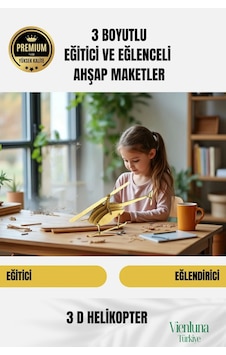 Yeni Sezon Eğitici Öğretici 3 Boyut Ahşap Puzzle Zeka Geliştirici Boyanabilir Oyun Maket Helikopter Yeni Sezon Eğitici Öğretici 3 Boyut Ahşap Puzzle Zeka Geliştirici Boyanabilir Oyun Maket Helikopter