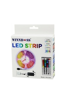 Rgb 3çip Kumandalı Şerit Led 5mt Bx40 1 Rgb 3çip Kumandalı Şerit Led 5mt Bx40 1