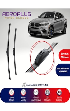 Aeroplus Bmw X6 F16 F86 Muz Silecek Takımı 2014-2019 Aeroplus Bmw X6 F16 F86 Muz Silecek Takımı 2014-2019