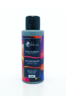 Piktura Akrilik Multisurface Boya 120ml Granit Gri
