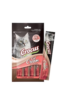 Crocus - 598 - Somonlu Krema Kedi - Csmo-tex - Ödülü 4x15g
