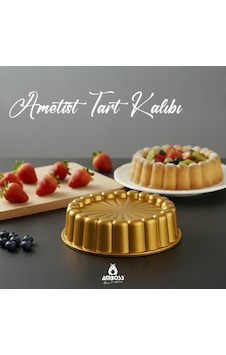 Amboss Ametist 26 cm Döküm Tart Kalıbı Gold Amboss Ametist 26 cm Döküm Tart Kalıbı Gold