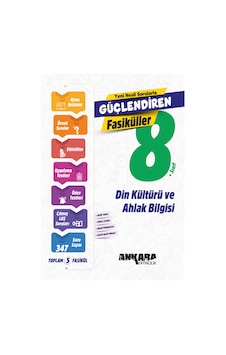Yeni 8. Sınıf Din Kültürü Ve Ahlak Bilgisi Güçlendiren Fasiküller