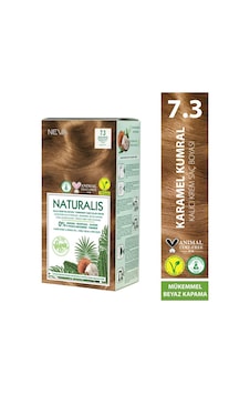 Nevacolor Naturalis Vegan Amonyaksız Karamel Kumral 7.3 Kalıcı Krem Saç Boyası Seti Nevacolor Naturalis Vegan Amonyaksız Karamel Kumral 7.3 Kalıcı Krem Saç Boyası Seti