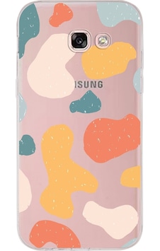 Samsung Galaxy A5 2017 Uyumlu Kapak Grunge Tasarımlı Şeffaf Silikon Kılıf Şeffaf Samsung Galaxy A5 2017 Uyumlu Kapak Grunge Tasarımlı Şeffaf Silikon Kılıf Şeffaf