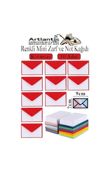 Renkli Mini Zarf 7x9 Cm Not Kağıtlı 10 Adet Küçük Renkli Zarf Mektup Oyun Zarfı Doğum Günü Dilekleri Zarfı Canlı Renkler Kırmızı Renkli Mini Zarf 7x9 Cm Not Kağıtlı 10 Adet Küçük Renkli Zarf Mektup Oyun Zarfı Doğum Günü Dilekleri Zarfı Canlı Renkler Kırmızı