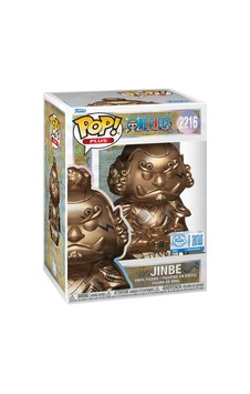 Pop One Piece Plus Jinbe Statue Bronze With Pop Protector 2216 Pop One Piece Plus Jinbe Statue Bronze With Pop Protector 2216
