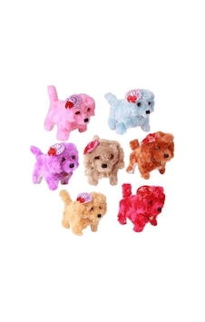 Pilli Ses Çıkaran Ve Işıklı Peluş Oyuncak Köpek - Renkli Peluş Oyuncak Köpek -havlayan Oyuncak Köpek Pilli Ses Çıkaran Ve Işıklı Peluş Oyuncak Köpek - Renkli Peluş Oyuncak Köpek -havlayan Oyuncak Köpek