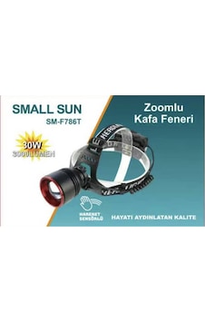Small Sun Sm-f786t Kafa Fener 30w 3000 Lumen Hareket Sensörlü Zoomlu Şarjlı 3x18650 Lityum Pil Small Sun Sm-f786t Kafa Fener 30w 3000 Lumen Hareket Sensörlü Zoomlu Şarjlı 3x18650 Lityum Pil