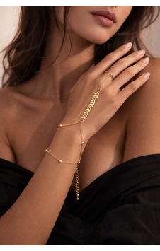 Zeal Gold Balık Sırtı Örgü Şahmeran Bileklik Sarı Zeal Gold Balık Sırtı Örgü Şahmeran Bileklik Sarı