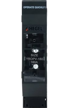 Dc Bıçaklı Sigorta Yuvası 550vdc 160 A B Sınıf - Hegel Dc Bıçaklı Sigorta Yuvası 550vdc 160 A B Sınıf - Hegel