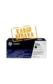 Hp 53A-Q7553A Siyah Toneri 3.000 Sayfa Hp 53A-Q7553A Siyah Toneri 3.000 Sayfa