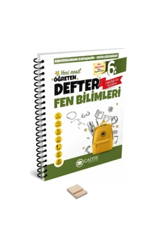 6. Sınıf Fen Bilimleri Öğreten Defter Ve Telefon Standı 6. Sınıf Fen Bilimleri Öğreten Defter Ve Telefon Standı
