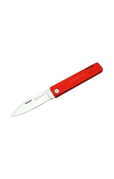 Remixon K200red Kamp / Bahçe Çakı Kırmızı 18 Cm - Manuel, Plastik Sap