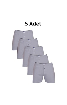 Berrak Erkek Boxer Penye 5'li Paket 1099 Abani Classic Gri Berrak Erkek Boxer Penye 5'li Paket 1099 Abani Classic Gri