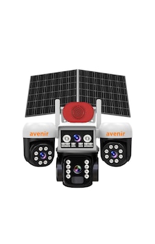 Avenir Av-s464w 3 Kameralı Ptz Li Solar Kamera Avenir Av-s464w 3 Kameralı Ptz Li Solar Kamera