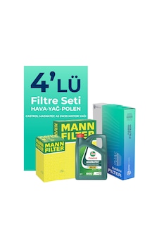 Mann Kia Ceed 1.4 Benzin Filtre Bakım Seti Castrol Motor Yağlı (2018-2022) 4 Lü Mann Kia Ceed 1.4 Benzin Filtre Bakım Seti Castrol Motor Yağlı (2018-2022) 4 Lü