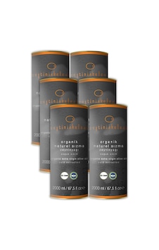 Zeytiniskelesi Organik Zeytinyağı Teneke 6 x 2 L