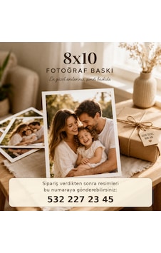 40 Adet Kişiye Özel Fotoğraf Baskı - Yüksek Kalite Anı Fotoğrafı Ebat-8X10 40 Adet Kişiye Özel Fotoğraf Baskı - Yüksek Kalite Anı Fotoğrafı Ebat-8X10