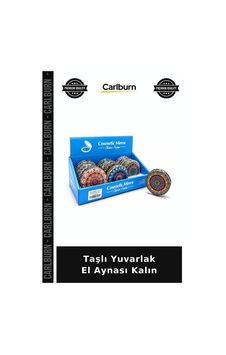 Taşlı Yuvarlak El Aynası Kalın Kadın Aksesuar Gümüş Detaylı Stil Sahibi Taşlı Yuvarlak El Aynası Kalın Kadın Aksesuar Gümüş Detaylı Stil Sahibi