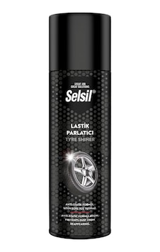Selsil Oto - Araç Lastik Parlatıcı - Temizleyici Sprey 500ml 5224 Selsil Oto - Araç Lastik Parlatıcı - Temizleyici Sprey 500ml 5224