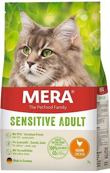 Mera Sensitive Tavuklu Hassas Tahılsız Yetişkin Kedi Maması 2 KG Mera Sensitive Tavuklu Hassas Tahılsız Yetişkin Kedi Maması 2 KG