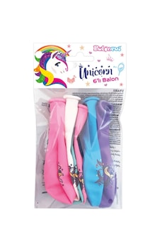 Tun9822 Unıcorn Poşet İçi 6lı Balon Bmb1101tun9822