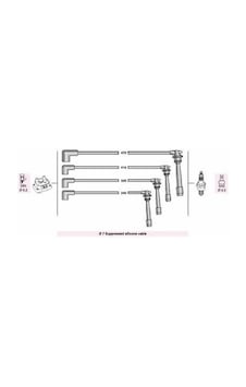 Buji Kablosu Hyundaı Accent 1.4 05-06,admıre 1.6 03-05,era 1.4 2006- 1.6 1995-,elentra İ 1.6 00-,lan Tra Iı 1.6 2.0- 1 Tk Buji Kablosu Hyundaı Accent 1.4 05-06,admıre 1.6 03-05,era 1.4 2006- 1.6 1995-,elentra İ 1.6 00-,lan Tra Iı 1.6 2.0- 1 Tk