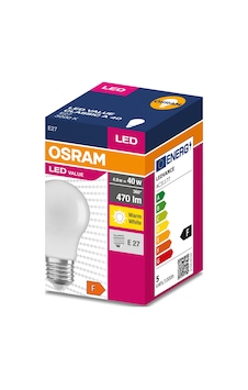 Osram Led Lamba 4,9w Sarı Işık E27