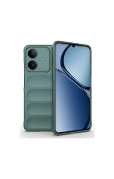 Zore Realme Note 60 Kılıf Esnek Tpu Oyuklu Arka Yüzey Tasarımlı Ogaa Etnik Silikon Kapak - Koyu Yeşil Zore Realme Note 60 Kılıf Esnek Tpu Oyuklu Arka Yüzey Tasarımlı Ogaa Etnik Silikon Kapak - Koyu Yeşil