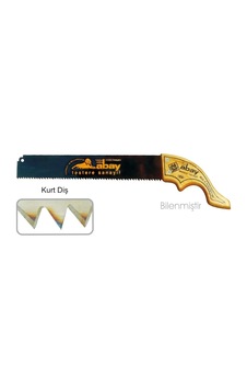 Abay Kurt Diş El Testere 38 Cm - Ahşap Sap Elx33837-b2056