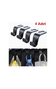 4 Adet Araba Koltuk Arkası Askı 5324 4 Adet Araba Koltuk Arkası Askı 5324