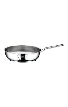 Oms Paslanmaz Çelik Tava 20 Cm - Kapaksız - 2038sf Gümüş Oms Paslanmaz Çelik Tava 20 Cm - Kapaksız - 2038sf Gümüş