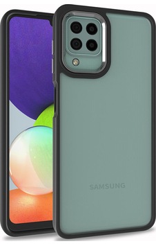 Galaxy A12 Kılıf Zore Flora Kapak Siyah Galaxy A12 Kılıf Zore Flora Kapak Siyah