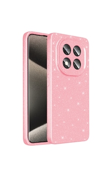 Xiaomi Redmi Note 14 Pro 5g Kılıf Kamera Korumalı Simli Lüks Zore Koton Kapak Açık Pembe Xiaomi Redmi Note 14 Pro 5g Kılıf Kamera Korumalı Simli Lüks Zore Koton Kapak Açık Pembe