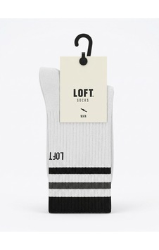 LOFT Erkek Çorap Lf2041978 Q1.v1 White&black