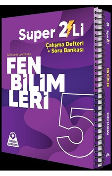 5. Sınıf Süper İkili Fen Bilimleri Seti Örnek Akademi 5. Sınıf Süper İkili Fen Bilimleri Seti Örnek Akademi
