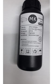Hp Desıgnjet Plotter T770/790/795 Hp72 Mürekkep Serisi Matteblack Pıgment 500ml.