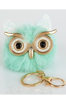 Peluş Baykuş Anahtarlık Çok Renkli Peluş Baykuş Anahtarlık Çok Renkli