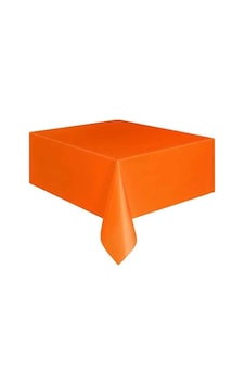 Turuncu Plastik Masa Örtüsü 120x180 CM Turuncu Plastik Masa Örtüsü 120x180 CM