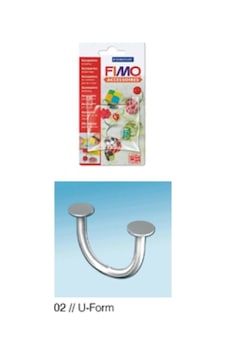 Fimo U Şeklinde Yüzük Takı Aksesuarı Çok Renkli Fimo U Şeklinde Yüzük Takı Aksesuarı Çok Renkli