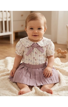Babydoll 2li Takım Moonstar Mor