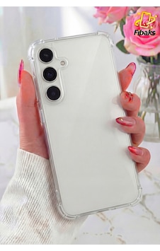 Fibaks Galaxy S24 Fe Uyumlu Kılıf Antishock Darbe Emici Kamera Korumalı Yumuşak Esnek Şeffaf Silikon Kapak Fibaks Galaxy S24 Fe Uyumlu Kılıf Antishock Darbe Emici Kamera Korumalı Yumuşak Esnek Şeffaf Silikon Kapak