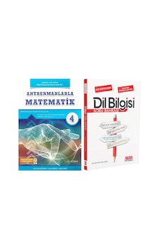 Antrenman Yayınları Antremanlarla Matematik 4 Ve Akm Dil Bilgisi Soru Bankası Seti 2 Kitap Antrenman Yayınları Antremanlarla Matematik 4 Ve Akm Dil Bilgisi Soru Bankası Seti 2 Kitap