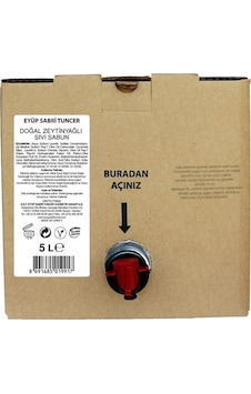 Eyüp Sabri Tuncer Doğal Zeytinyağlı Sıvı Sabun Bag in Box 5 L Eyüp Sabri Tuncer Doğal Zeytinyağlı Sıvı Sabun Bag in Box 5 L