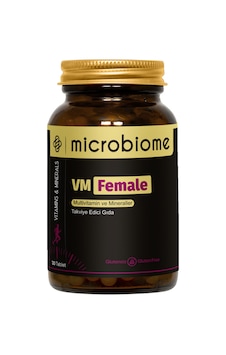 Microbiome Vm Female Multivitamin ve Mineral Complex 30 Tablet Microbiome Vm Female Multivitamin ve Mineral Complex 30 Tablet