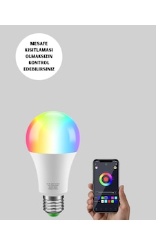 Uzaktan - 255 - Kumandalı Akıllı Led Ampul, - Csmo-tex - Enerji Tasarruflu Diğer Uzaktan - 255 - Kumandalı Akıllı Led Ampul, - Csmo-tex - Enerji Tasarruflu Diğer