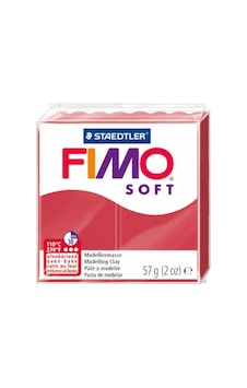 Staedtler Fimo Soft Polimer Kil 57Gr. Vişne Kırmızısı 8020-26 Staedtler Fimo Soft Polimer Kil 57Gr. Vişne Kırmızısı 8020-26