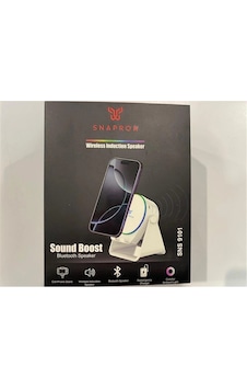 Snapron Sns-9101 Beyaz İnduction Özellikli Rgb Bluetooth Speaker Phone Stand-ambient Light