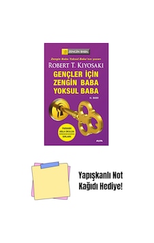 Gençler İçin Zengin Baba Yoksul Baba + Yapışkanlı Not Kağıdı Gençler İçin Zengin Baba Yoksul Baba + Yapışkanlı Not Kağıdı